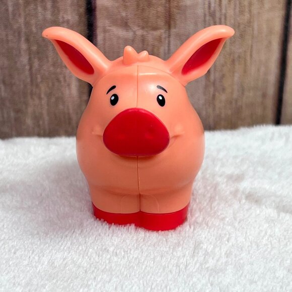 Fisher Price Little People Pig Figure Replacement Farm Barn 2018 Caring Animals - Picture 1 of 5